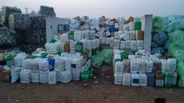San Cayetano sigue reciclando: 5400 bidones a través de Campo Limpio