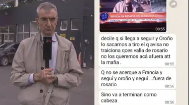 Amenazaron a Nelson Castro y a TN en Rosario: "Van a terminar como José Luis Cabezas"