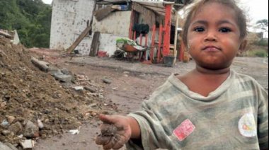 Hay 5,6 millones de niños por debajo de la línea de pobreza según Unicef