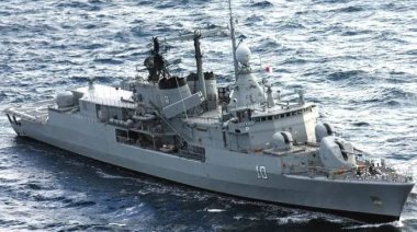 El destructor ARA Almirante Brown atracará en Puerto Quequén este martes y miércoles