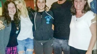 Marcelo Tinelli y Guillermina Valdés visitaron el hogar de niños “Preciosa Semilla”