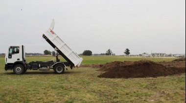 Lobería avanza en la construcción de una planta separadora de residuos