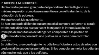 Atacaron al periodista Roberto Navarro en un hotel: Las consecuencias de la promoción del odio por parte del presidente Milei