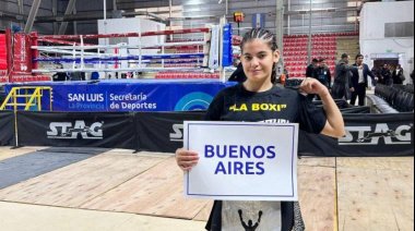 La necochense Rocío Prada se coronó campeona argentina en el Nacional de boxeo femenino