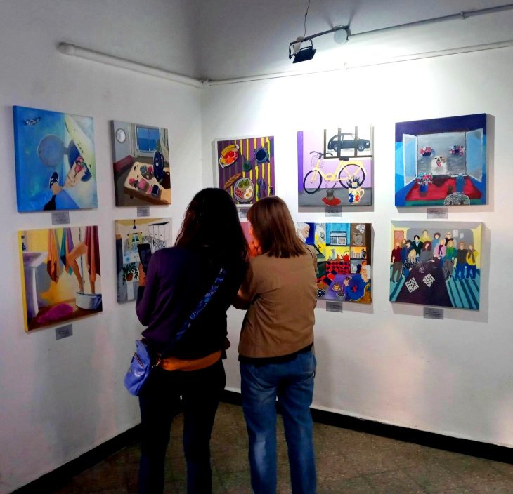eman, escuela municipal de arte, necochea, muestra