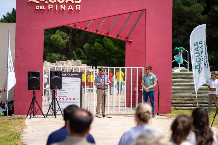San Cayetano, Aguas del Pinar, Gargaglione, Christiansen, Temporada, verano, complejo turístico, balneario