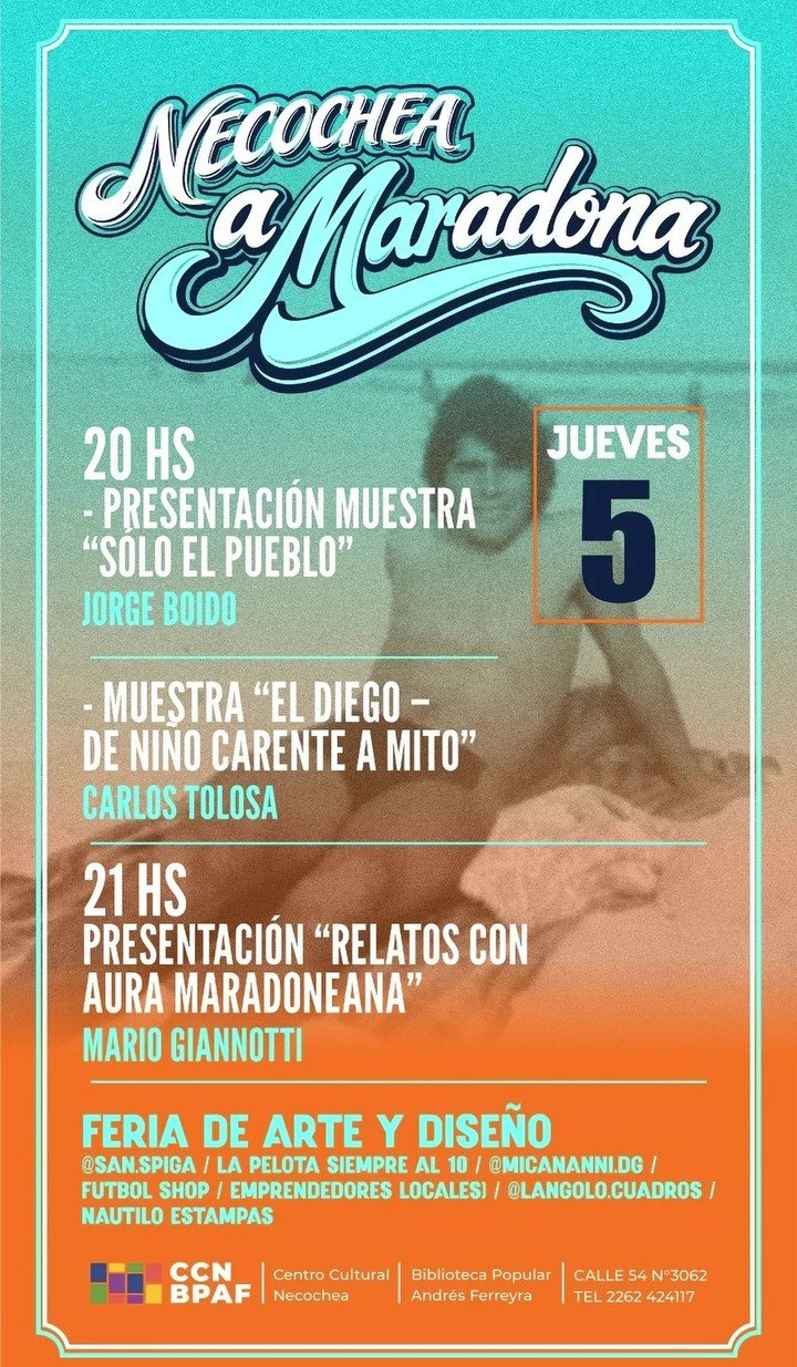 Maradona, homenaje, CCN