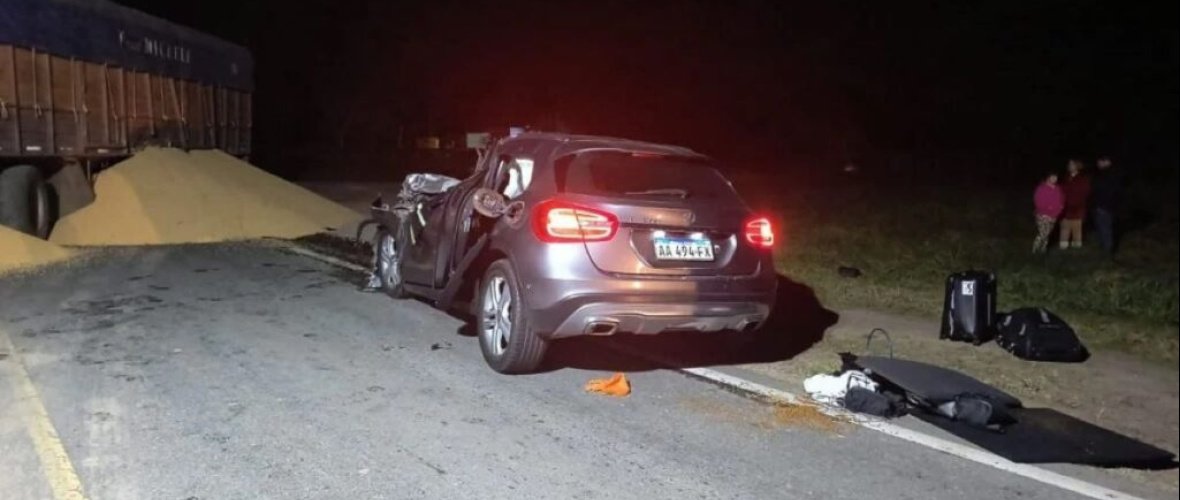Accidente fatal en Ruta 88: Pidieron prisión preventiva para el camionero acusado por la muerte del médico Diego Quirós y un niño