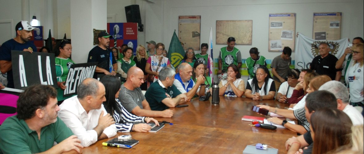 Sindicalista invitó a pelear a los concejales en Necochea