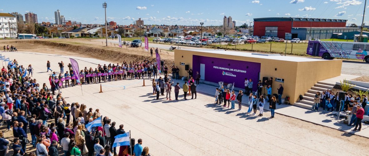 Atletas necochenses se van a entrenar a Salta: La Pista Municipal de Atletismo lleva 3 años inaugurada y sin terminar