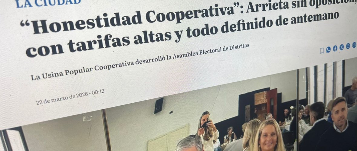 Renovación de autoridades en la Usina: Lista única y la deuda gigantesca que podrían pagar los usuarios