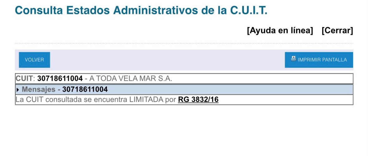 Una mancha más al tigre: El comprador del Casino tiene su CUIT limitado