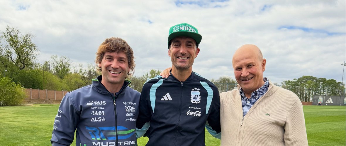 Los De Benedictis mantuvieron un encuentro con Lionel Scaloni en AFA