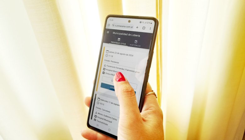 Lobería cuenta con el Portal del Paciente para entregar turnos a los vecinos desde la web