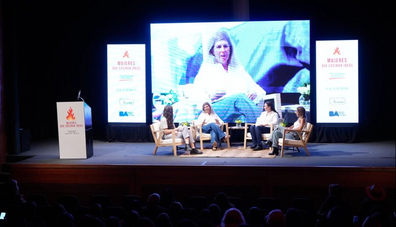Emprendedora necochense participó de importante foro en el Auditorio Malba