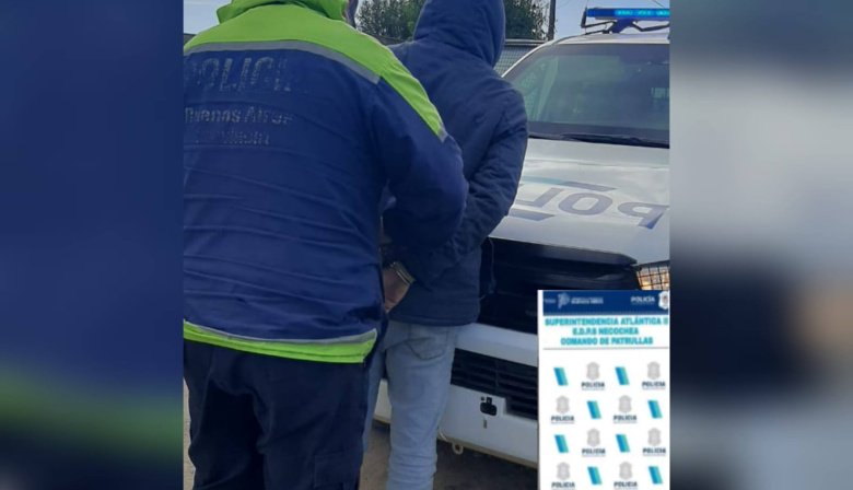 Detenido en Quequén: Tenía un pedido de captura activo desde diciembre
