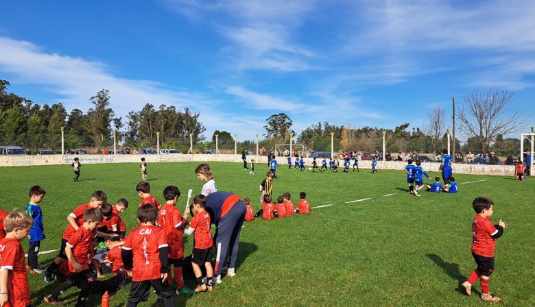 Gran convocatoria en el primer Encuentro de Escuelitas de Fútbol