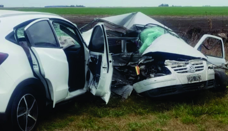 Tragedia la en Ruta 55: Murió un medico y dos necochenses resultaron heridas tras un choque frontal