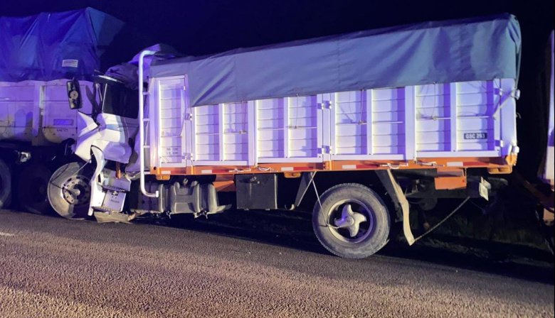 Tragedia en la Ruta 3: Un hombre murió en un accidente entre camiones