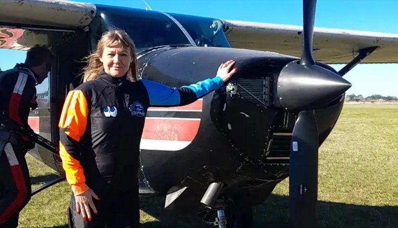 Tragedia en Miramar: Una mujer murió tras fallar su paracaídas durante un salto