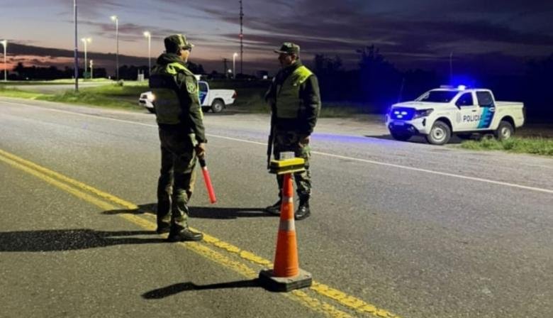 CPR de San Cayetano detuvo una camioneta llena de marplatenses con cannabis