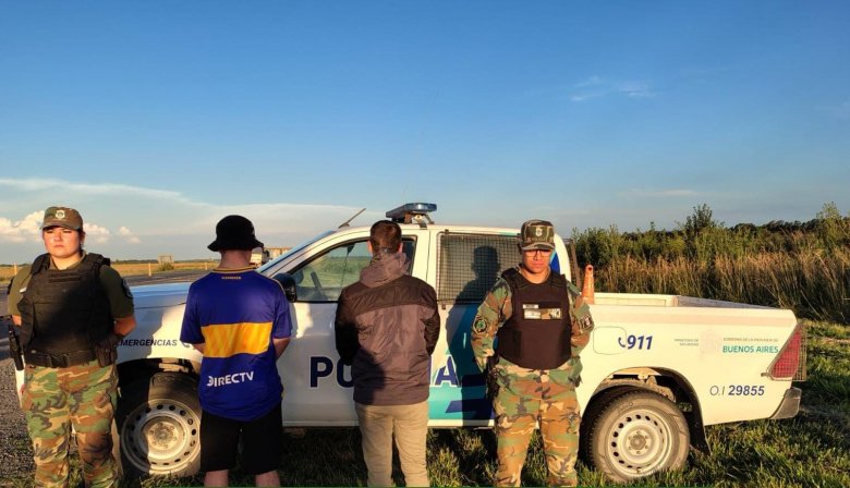 Detuvieron dos jóvenes con cannabis en la rotonda de Energía