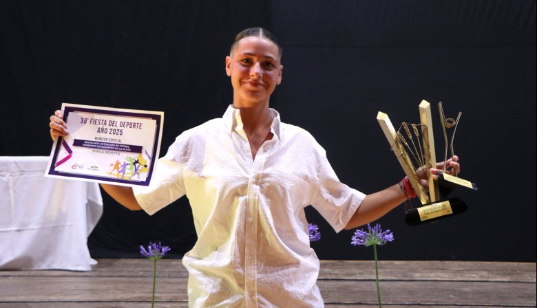 San Cayetano: Sheila Repetto es la deportista destacada del 2025