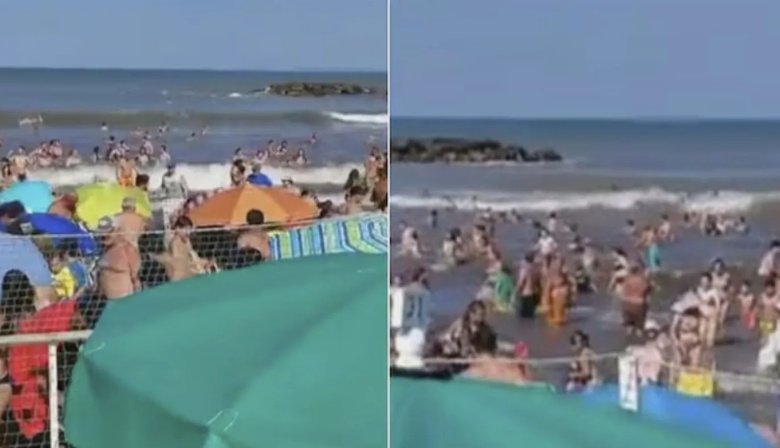 Misteriosa “súper ola” sorprendió a bañistas en Mar Chiquita: Un muerto, decenas de heridos y playas evacuadas