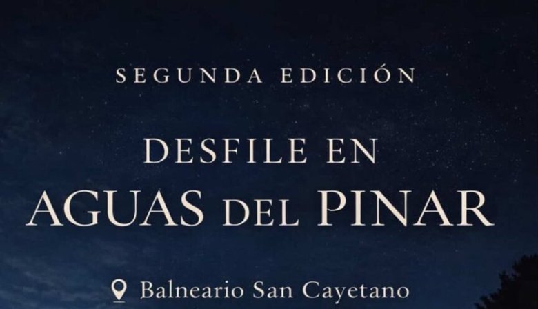 Desfile de modas en Aguas del Pinar