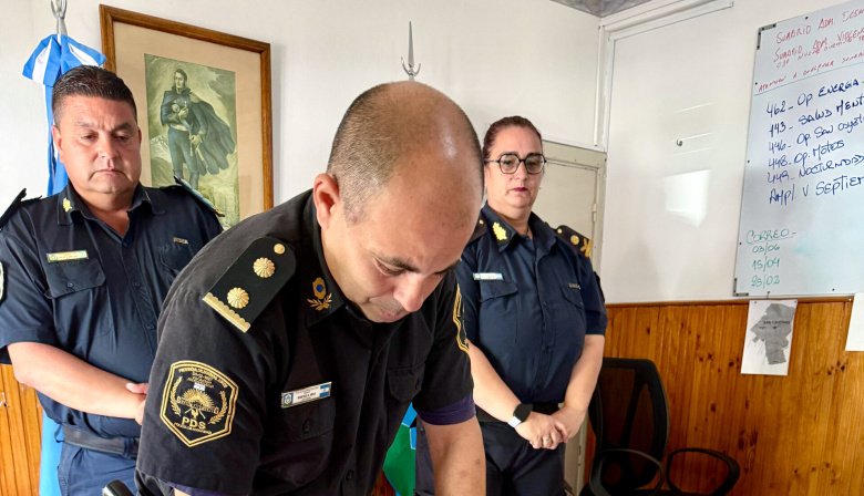 Asumió un nuevo jefe de policía en San Cayetano