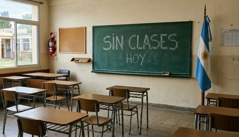 Inicio de clases suspendido por paro docente y protesta de estatales en la Provincia