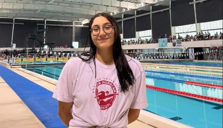 Guadalupe Angiolini hizo historia: Nuevo récord argentino juvenil en 50 metros espalda