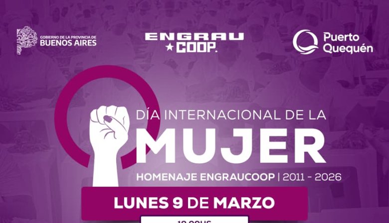Puerto Quequén inaugura una muestra en homenaje a las mujeres de la Cooperativa Engraucoop
