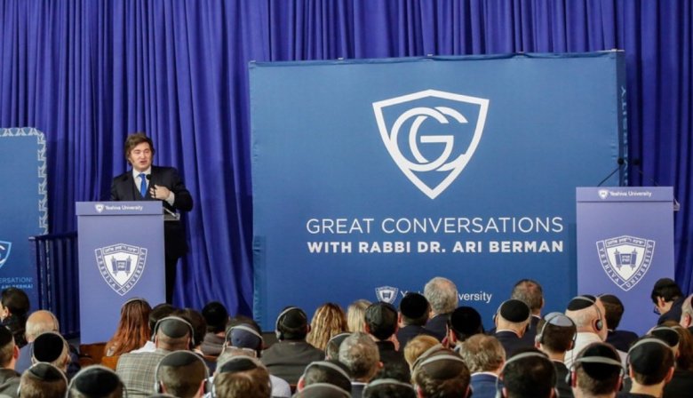 Desde Estados Unidos, Javier Milei advirtió: "Irán es nuestro enemigo"