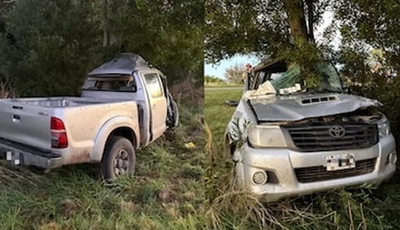 Tragedia en Ruta 74: Murieron un joven y su bebé tras un violento despiste cerca de General Madariaga