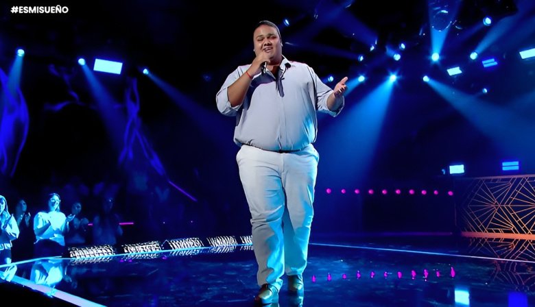 El necochense Leonel Carli emocionó a todos en su debut en “Este es mi sueño” de Canal 13