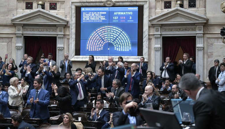 Ley de Glaciares: Diputados aprobó la reforma tras 11 horas de debate y fuerte tensión política