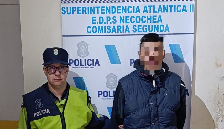 Detuvieron a un joven en Quequén por una causa de amenazas