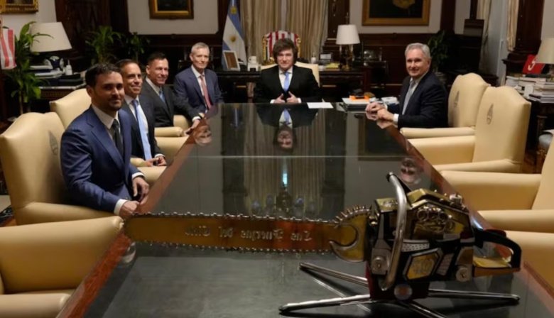 Javier Milei se reunió en Casa Rosada con Peter Thiel, CEO de la cuestionada Palantir