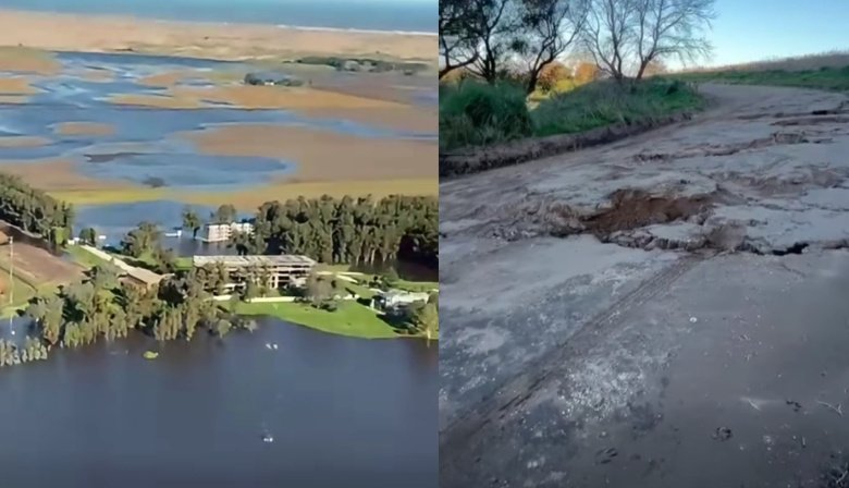 Termas del Campo bajo el agua: "Pedimos hablar con el intendente pero no tuvimos respuesta"