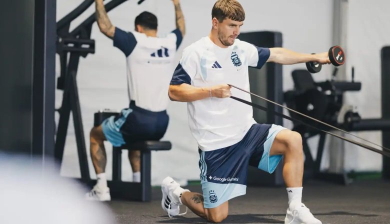 Comenzó el sueño: La Selección Argentina tuvo su primer entrenamiento en Estados Unidos