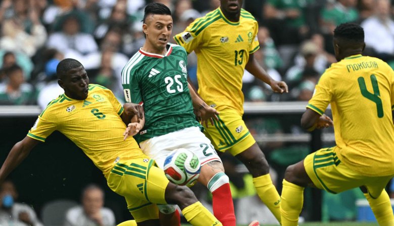 México le ganó a Sudáfrica en el primer partido del Mundial