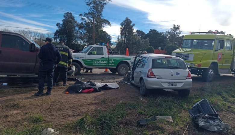 Otra vez la ruta 88: Una mujer murió en un accidente de tránsito
