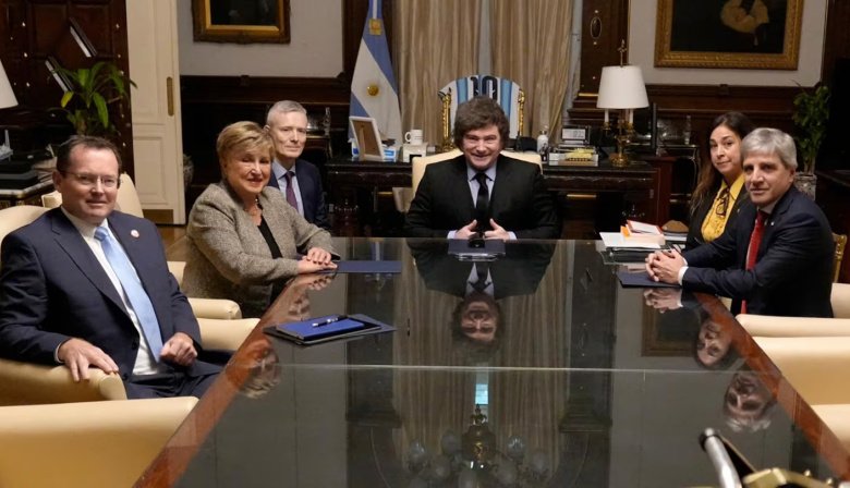 FMI: Kristalina Georgieva participó de una reunión de gabinete ampliado en Casa Rosada