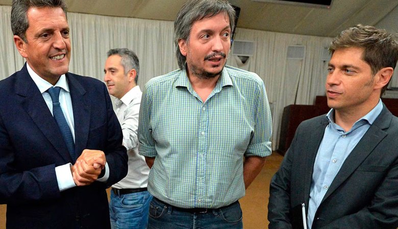 Axel Kicillof, Máximo Kirchner y Sergio Massa se reunieron para blindar las PASO