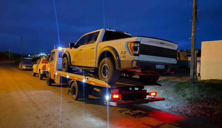 Secuestraron una camioneta en Quequén tras denuncias por maniobras imprudentes