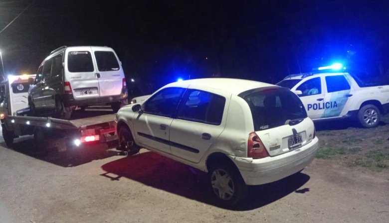 Dos aprehendidos y dos autos secuestrados en un control sobre la Ruta 88