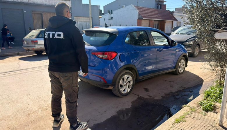 Persecución en Necochea: Recuperaron un auto robado a mano armada en Mar del Plata