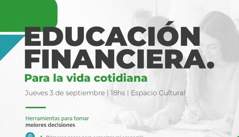San Cayetano ofrece una capacitación gratuita sobre educación financiera
