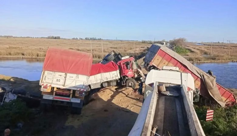 Accidente múltiple en la Ruta 51: Murió un camionero y tres personas resultaron heridas